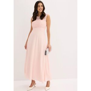 Maxikleid BONPRIX "Maxikleid mit Spitze", Damen, Gr. 48, N-Gr, rosa (perlrosa (länge: regulär)), Spitze, Obermaterial: 100% Polyester. Futter: 100% Polyester. Spitze: 100% Polyester, unifarben, festlich, tailliert knöchellang, Rundhals, Kleider Maxikleid, Maxikleid BONPRIX "Maxikleid mit Spitze", Damen, Gr. 48, N-Gr, rosa (perlrosa (länge: regulär)), Spitze, Obermaterial: 100% Polyester. Futter: 100% Polyester. Spitze: 100% Polyester, unifarben, festlich, tailliert knöchellang, Rundhals, Kleider Maxikleid,
