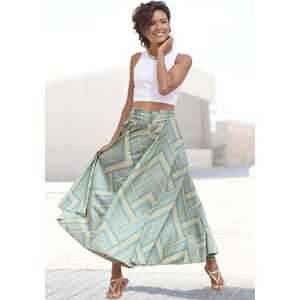 Hosenrock LASCANA, Damen, Gr. 36, bunt (mint, gelb, blau bedruckt), Web, Obermaterial: 100% Polyester, bedruckt, figurumspielend knöchelfrei, Röcke Hosenrock, aus glatter Ware, Culotte, extraweites Bein, luftige Sommerhose Hosenrock LASCANA, Damen, Gr. 36, bunt (mint, gelb, blau bedruckt), Web, Obermaterial: 100% Polyester, bedruckt, figurumspielend knöchelfrei, Röcke Hosenrock, aus glatter Ware, Culotte, extraweites Bein, luftige Sommerhose