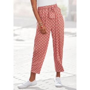Culotte VIVANCE, Damen, Gr. 44, N-Gr, rot (beige, rot bedruckt), Jersey, Obermaterial: 95% Viskose, 5% Elasthan, bedruckt, figurumspielend 7/8-Länge, Hosen Culotte, mit Retroprint, leichte Jerseyhose, luftige Sommerhose Culotte VIVANCE, Damen, Gr. 44, N-Gr, rot (beige, rot bedruckt), Jersey, Obermaterial: 95% Viskose, 5% Elasthan, bedruckt, figurumspielend 7/8-Länge, Hosen Culotte, mit Retroprint, leichte Jerseyhose, luftige Sommerhose