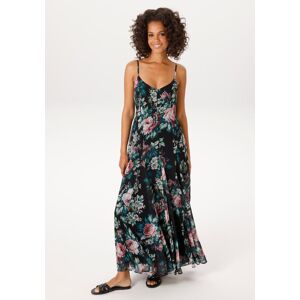 Sommerkleid ANISTON CASUAL, Damen, Gr. 48, N-Gr, schwarz, grüntöne, beere, bordeaux, rose, blau, Georgette, Obermaterial: 100% Polyester. Futter: 100% Polyester, bedruckt, geblümt, figurumspielend knöchelfrei, V-Ausschnitt, Kleider Sommerkleid, im farbenf Sommerkleid ANISTON CASUAL, Damen, Gr. 48, N-Gr, schwarz, grüntöne, beere, bordeaux, rose, blau, Georgette, Obermaterial: 100% Polyester. Futter: 100% Polyester, bedruckt, geblümt, figurumspielend knöchelfrei, V-Ausschnitt, Kleider Sommerkleid, im farbenf