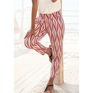 7/8-Strandhose LASCANA "aus leichtem Viskosejersey", Damen, Gr. 42, N-Gr, orange (terracotta, creme bedruckt), Jersey, Obermaterial: 95% Viskose, 5% Elasthan, bedruckt, figurumspielend 7/8-Länge, Hosen 7/8-Strandhose, mit breitem Bündchen, leichte Sommerh 7/8-Strandhose LASCANA "aus leichtem Viskosejersey", Damen, Gr. 42, N-Gr, orange (terracotta, creme bedruckt), Jersey, Obermaterial: 95% Viskose, 5% Elasthan, bedruckt, figurumspielend 7/8-Länge, Hosen 7/8-Strandhose, mit breitem Bündchen, leichte Sommerh
