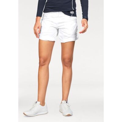 Bermudas KANGAROOS, Damen, Gr. 36, N-Gr, weiss (weiß), Web, Obermaterial: 100% Baumwolle, unifarben, schmal kurz, Hosen Bermudas, krempelbar Bermudas KANGAROOS, Damen, Gr. 36, N-Gr, weiss (weiß), Web, Obermaterial: 100% Baumwolle, unifarben, schmal kurz, Hosen Bermudas, krempelbar