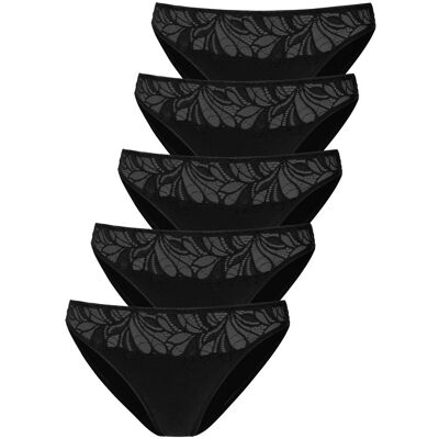 Bikinislip VIVANCE, Damen, Gr. 40/42, schwarz, Jersey, Obermaterial: 95% Baumwolle, 5% Elasthan. Spitze: 90% Polyamid, 10% Elasthan, unifarben, körpernah, Unterhosen Bikinislip, aus elastischer Baumwoll-Qualität Bikinislip VIVANCE, Damen, Gr. 40/42, schwarz, Jersey, Obermaterial: 95% Baumwolle, 5% Elasthan. Spitze: 90% Polyamid, 10% Elasthan, unifarben, körpernah, Unterhosen Bikinislip, aus elastischer Baumwoll-Qualität