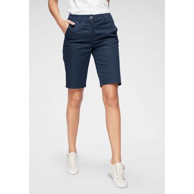 Bermudas ANISTON CASUAL, Damen, Gr. 36, N-Gr, blau (marine), Web, Obermaterial: 97% Baumwolle, 3% Elasthan, unifarben, Basic, figurbetont kniefrei, Hosen Bermudas, im klassischen Stil Bermudas ANISTON CASUAL, Damen, Gr. 36, N-Gr, blau (marine), Web, Obermaterial: 97% Baumwolle, 3% Elasthan, unifarben, Basic, figurbetont kniefrei, Hosen Bermudas, im klassischen Stil