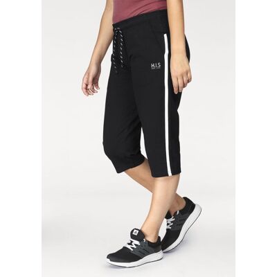 H.I.S. 3/4-Hose H.I.S "Comfort Fit", Damen, Gr. 58, N-Gr, schwarz, Sweatware, Obermaterial: 95% Baumwolle, 5% Elasthan, bequem 3/4-Länge, Hosen 3/4-Hose, in grossen Grössen H.I.S. 3/4-Hose H.I.S "Comfort Fit", Damen, Gr. 58, N-Gr, schwarz, Sweatware, Obermaterial: 95% Baumwolle, 5% Elasthan, bequem 3/4-Länge, Hosen 3/4-Hose, in grossen Grössen