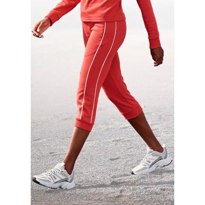 H.I.S. Caprihose H.I.S, Damen, Gr. 36/38, N-Gr, rot, Interlock, Obermaterial: 60% Baumwolle, 40% Polyester, bestickt, unifarben, Basic, bequem kniebedeckend, Hosen Caprihose, mit seitlichem Piping. Ideal für Sport- und Freizeit. H.I.S. Caprihose H.I.S, Damen, Gr. 36/38, N-Gr, rot, Interlock, Obermaterial: 60% Baumwolle, 40% Polyester, bestickt, unifarben, Basic, bequem kniebedeckend, Hosen Caprihose, mit seitlichem Piping. Ideal für Sport- und Freizeit.