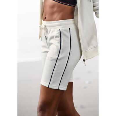 H.I.S. Bermudas H.I.S, Damen, Gr. 52/54, N-Gr, beige (ecru), Interlock, Obermaterial: 60% Baumwolle, 40% Polyester, bestickt, unifarben, Basic, bequem kniefrei, Hosen Bermudas, mit Reissverschlusstaschen. Ideal für Sport- und Freizeit. H.I.S. Bermudas H.I.S, Damen, Gr. 52/54, N-Gr, beige (ecru), Interlock, Obermaterial: 60% Baumwolle, 40% Polyester, bestickt, unifarben, Basic, bequem kniefrei, Hosen Bermudas, mit Reissverschlusstaschen. Ideal für Sport- und Freizeit.