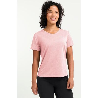 Funktionsshirt JACK WOLFSKIN "WILDTRAIL T W", Damen, Gr. XXL (48), rosegarden, Obermaterial: 100% Polyester, normal, V-Ausschnitt, Shirts Funktionsshirt Funktionsshirt JACK WOLFSKIN "WILDTRAIL T W", Damen, Gr. XXL (48), rosegarden, Obermaterial: 100% Polyester, normal, V-Ausschnitt, Shirts Funktionsshirt
