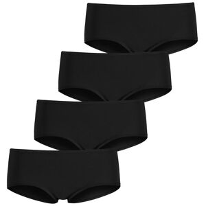 Hipster LASCANA, Damen, Gr. 44/46, schwarz, Obermaterial: 95% Baumwolle, 5% Elasthan, unifarben, Unterhosen Hipster, aus elastischer Baumwolle Hipster LASCANA, Damen, Gr. 44/46, schwarz, Obermaterial: 95% Baumwolle, 5% Elasthan, unifarben, Unterhosen Hipster, aus elastischer Baumwolle