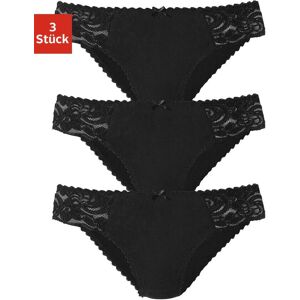Jazz-Pants Slips PETITE FLEUR, Damen, Gr. 36/38, schwarz, Jersey, Obermaterial: 93% Baumwolle, 7% Elasthan. Spitze: 95% Polyamid, 5% Elasthan, unifarben, körpernah, Unterhosen Jazz-Pants Slips, aus elastischer Baumwoll-Qualität Jazz-Pants Slips PETITE FLEUR, Damen, Gr. 36/38, schwarz, Jersey, Obermaterial: 93% Baumwolle, 7% Elasthan. Spitze: 95% Polyamid, 5% Elasthan, unifarben, körpernah, Unterhosen Jazz-Pants Slips, aus elastischer Baumwoll-Qualität