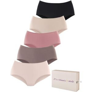 Taillenslip LASCANA, Damen, Gr. 32/34, rosa (taupe, rose, beige, altrosa, schwarz), Single Jersey, Obermaterial: 95% Baumwolle, 5% Elasthan, unifarben, körpernah, Unterhosen Taillenslip, aus Baumwolle, mit schöner Aufbewahrungsbox Taillenslip LASCANA, Damen, Gr. 32/34, rosa (taupe, rose, beige, altrosa, schwarz), Single Jersey, Obermaterial: 95% Baumwolle, 5% Elasthan, unifarben, körpernah, Unterhosen Taillenslip, aus Baumwolle, mit schöner Aufbewahrungsbox