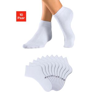 H.I.S. Kurzsocken H.I.S, Herren, Gr. 43-46, weiss (10x weiß), Baumwollmischung, unifarben, elastisch, Socken Kurzsocken, mit eingestrickten Symbolen H.I.S. Kurzsocken H.I.S, Herren, Gr. 43-46, weiss (10x weiß), Baumwollmischung, unifarben, elastisch, Socken Kurzsocken, mit eingestrickten Symbolen