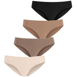 Jazz-Pants Slips LASCANA, Damen, Gr. 44/46, bunt (champagner, nougat, beige, schwarz), Obermaterial: 95% Baumwolle, 5% Elasthan, unifarben, körpernah, Unterhosen Jazz-Pants Slips, aus elastischer Baumwolle Jazz-Pants Slips LASCANA, Damen, Gr. 44/46, bunt (champagner, nougat, beige, schwarz), Obermaterial: 95% Baumwolle, 5% Elasthan, unifarben, körpernah, Unterhosen Jazz-Pants Slips, aus elastischer Baumwolle