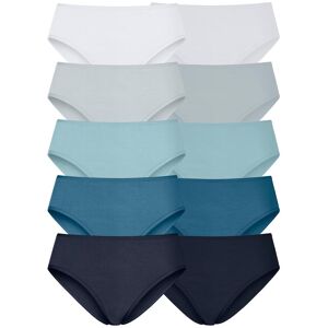 Jazz-Pants Slips PETITE FLEUR, Damen, Gr. 48/50, blau, Obermaterial: 95% Baumwolle, 5% Elasthan, unifarben, körpernah, Unterhosen Jazz-Pants Slips, aus elastischer Baumwolle Jazz-Pants Slips PETITE FLEUR, Damen, Gr. 48/50, blau, Obermaterial: 95% Baumwolle, 5% Elasthan, unifarben, körpernah, Unterhosen Jazz-Pants Slips, aus elastischer Baumwolle