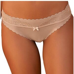 Bikinislip LASCANA, Damen, Gr. 44/46, braun (caramel), Microtouch, Obermaterial: 88% Polyamid, 12% Elasthan, figurbetont, Unterhosen Bikinislip, mit extra flachen Kanten und feiner Spitze Bikinislip LASCANA, Damen, Gr. 44/46, braun (caramel), Microtouch, Obermaterial: 88% Polyamid, 12% Elasthan, figurbetont, Unterhosen Bikinislip, mit extra flachen Kanten und feiner Spitze