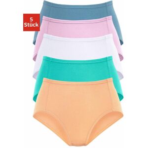 Taillenslip PETITE FLEUR, Damen, Gr. 40, bunt (apricot, mint, weiß, flieder, hellblau), Piqué, Obermaterial: 95% Baumwolle, 5% Elasthan, unifarben, körpernah, Unterhosen Taillenslip, aus weicher Pikee-Qualität Taillenslip PETITE FLEUR, Damen, Gr. 40, bunt (apricot, mint, weiß, flieder, hellblau), Piqué, Obermaterial: 95% Baumwolle, 5% Elasthan, unifarben, körpernah, Unterhosen Taillenslip, aus weicher Pikee-Qualität
