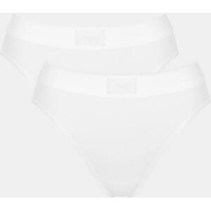 Tai-Slip SLOGGI "Double Comfort T", Damen, Gr. 46, weiss (weiß), Single Jersey, Obermaterial: 95% Baumwolle, 5% Elasthan, unifarben, körpernah, Unterhosen Tai-Slip, elastischer nahtloser Bund, hoher Beinausschnitt Tai-Slip SLOGGI "Double Comfort T", Damen, Gr. 46, weiss (weiß), Single Jersey, Obermaterial: 95% Baumwolle, 5% Elasthan, unifarben, körpernah, Unterhosen Tai-Slip, elastischer nahtloser Bund, hoher Beinausschnitt