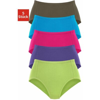 Taillenslip PETITE FLEUR, Damen, Gr. 42, bunt (grün, lila, pink, türkis, olivgrün), Piqué, Obermaterial: 95% Baumwolle, 5% Elasthan, unifarben, körpernah, Unterhosen Taillenslip, aus weicher Pikee-Qualität Taillenslip PETITE FLEUR, Damen, Gr. 42, bunt (grün, lila, pink, türkis, olivgrün), Piqué, Obermaterial: 95% Baumwolle, 5% Elasthan, unifarben, körpernah, Unterhosen Taillenslip, aus weicher Pikee-Qualität