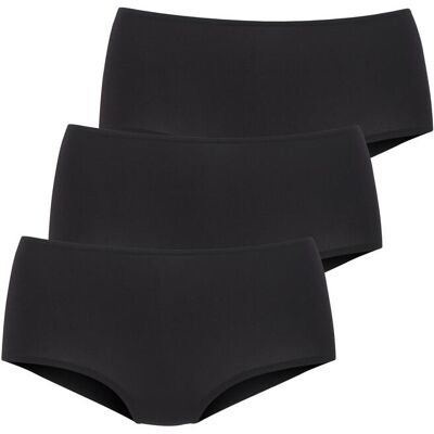 Panty LASCANA "aus hochwertiger Modal-Qualität", Damen, Gr. 48/50, schwarz, Jersey, Obermaterial: 94% Modal (TENCEL™), 6% Elasthan, unifarben, körpernah, Unterhosen Panty, angenehm leichte Ware, flache Abschlüsse Panty LASCANA "aus hochwertiger Modal-Qualität", Damen, Gr. 48/50, schwarz, Jersey, Obermaterial: 94% Modal (TENCEL™), 6% Elasthan, unifarben, körpernah, Unterhosen Panty, angenehm leichte Ware, flache Abschlüsse