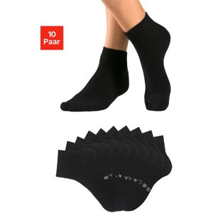 H.I.S. Kurzsocken H.I.S, Herren, Gr. 35-38, schwarz (10x schwarz), Baumwollmischung, unifarben, elastisch, Socken Kurzsocken, mit eingestrickten Symbolen H.I.S. Kurzsocken H.I.S, Herren, Gr. 35-38, schwarz (10x schwarz), Baumwollmischung, unifarben, elastisch, Socken Kurzsocken, mit eingestrickten Symbolen