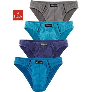 Slip LE JOGGER "Minislip", Herren, Gr. 5, 4 Stk., blau (türkis, grau, navy, royalblau), Jersey, Obermaterial: 95% Baumwolle, 5% Elasthan, unifarben mit Farbeinsatz, körpernah, Unterhosen Slip, knappe Form, schöne Farben mit kontrastfarbenen Pipings Slip LE JOGGER "Minislip", Herren, Gr. 5, 4 Stk., blau (türkis, grau, navy, royalblau), Jersey, Obermaterial: 95% Baumwolle, 5% Elasthan, unifarben mit Farbeinsatz, körpernah, Unterhosen Slip, knappe Form, schöne Farben mit kontrastfarbenen Pipings