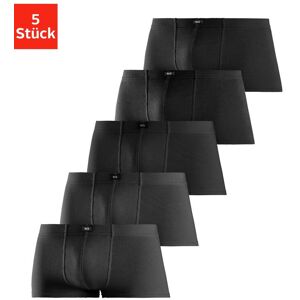 H.I.S. Hipster H.I.S, Herren, Gr. 4 (S), 5 Stk., schwarz, Jersey, Obermaterial: 95% Baumwolle, 5% Elasthan, unifarben, körpernah, Unterhosen Hipster, knapp sitzende Boxershorts aus Baumwollstretch H.I.S. Hipster H.I.S, Herren, Gr. 4 (S), 5 Stk., schwarz, Jersey, Obermaterial: 95% Baumwolle, 5% Elasthan, unifarben, körpernah, Unterhosen Hipster, knapp sitzende Boxershorts aus Baumwollstretch