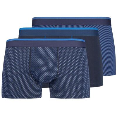 Slip SKINY "Cotton Multipack", Herren, Gr. XXL, blau multi selection, Obermaterial: 95% Baumwolle, 5% Elasthan, gepunktet, unifarben mit Farbeinsatz, normal, Unterhosen Slip, bequem, weich, ohne Einschneiden, hochwertiger Baumwollmix Slip SKINY "Cotton Multipack", Herren, Gr. XXL, blau multi selection, Obermaterial: 95% Baumwolle, 5% Elasthan, gepunktet, unifarben mit Farbeinsatz, normal, Unterhosen Slip, bequem, weich, ohne Einschneiden, hochwertiger Baumwollmix