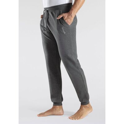 Sweathose BENCH. LOUNGEWEAR, Herren, Gr. 48/50 (M), N-Gr, grau (anthrazit, meliert), Sweatware, Obermaterial: 60% Baumwolle, 40% Polyester, unifarben, Basic, relaxed fit lang, Hosen Sweathose, Jogginghose mit Kordel, aus Baumwoll-Mix Sweathose BENCH. LOUNGEWEAR, Herren, Gr. 48/50 (M), N-Gr, grau (anthrazit, meliert), Sweatware, Obermaterial: 60% Baumwolle, 40% Polyester, unifarben, Basic, relaxed fit lang, Hosen Sweathose, Jogginghose mit Kordel, aus Baumwoll-Mix