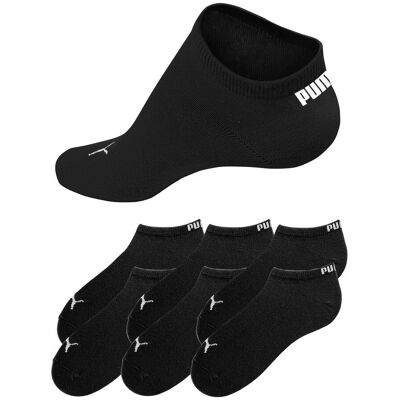 Sneakersocken PUMA "PU Sneaker Socks 6-pack", Herren, Gr. 47-49, schwarz, Obermaterial: 72% Baumwolle, 24% Polyester, 3% Polyamid, 1% Elasthan, unifarben, normal, Socken Sneakersocken Sneakersocken PUMA "PU Sneaker Socks 6-pack", Herren, Gr. 47-49, schwarz, Obermaterial: 72% Baumwolle, 24% Polyester, 3% Polyamid, 1% Elasthan, unifarben, normal, Socken Sneakersocken