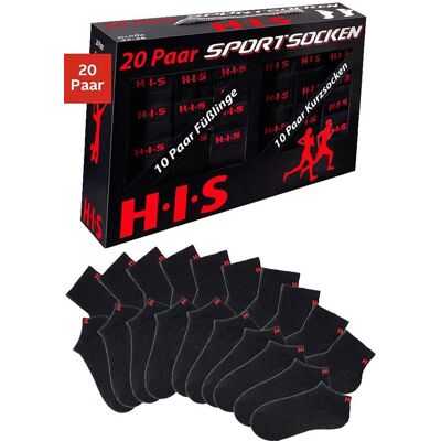 H.I.S. Kurzsocken H.I.S, Herren, Gr. 39-42, schwarz, Baumwolle, Elasthan, Polyamid, Rippstruktur, uni, elastisch, Socken Kurzsocken, und Sneakersocken mit Frottee H.I.S. Kurzsocken H.I.S, Herren, Gr. 39-42, schwarz, Baumwolle, Elasthan, Polyamid, Rippstruktur, uni, elastisch, Socken Kurzsocken, und Sneakersocken mit Frottee