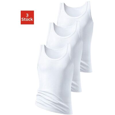 H.I.S. Tanktop H.I.S "Feinripp", Herren, Gr. 3 (XS), weiss (weiß), Feinripp, Obermaterial: 100% Baumwolle, unifarben, Basic, figurbetont, tiefer Rundhals, eingefasste Kante, Tops Tanktop, aus weicher Baumwollqualität H.I.S. Tanktop H.I.S "Feinripp", Herren, Gr. 3 (XS), weiss (weiß), Feinripp, Obermaterial: 100% Baumwolle, unifarben, Basic, figurbetont, tiefer Rundhals, eingefasste Kante, Tops Tanktop, aus weicher Baumwollqualität