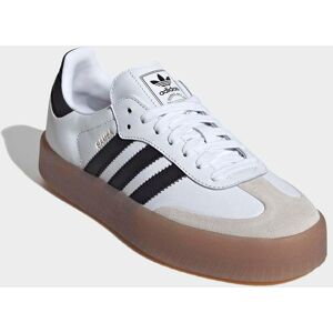 Sneaker ADIDAS ORIGINALS "SAMBA", Damen, Gr. 38, schwarz-weiss (cloud weiß, core schwarz, gold metallic), Leder, Synthetik, Schuhe Sneaker Sneaker ADIDAS ORIGINALS "SAMBA", Damen, Gr. 38, schwarz-weiss (cloud weiß, core schwarz, gold metallic), Leder, Synthetik, Schuhe Sneaker