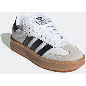 Sneaker ADIDAS ORIGINALS "SAMBA XLG KIDS", Kinder, Gr. 35,5, weiss (cloud weiß, core schwarz, gum 3), Leder, Synthetik, Schuhe Sneaker, mit erhöhter Sohle und gepolsterter Zunge, für Kinder & Jugendliche Sneaker ADIDAS ORIGINALS "SAMBA XLG KIDS", Kinder, Gr. 35,5, weiss (cloud weiß, core schwarz, gum 3), Leder, Synthetik, Schuhe Sneaker, mit erhöhter Sohle und gepolsterter Zunge, für Kinder & Jugendliche