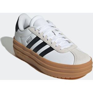 Plateausneaker ADIDAS SPORTSWEAR "VL COURT BOLD", Kinder, Gr. 39, weiss (cloud weiß, core schwarz, gum 3), Leder, Synthetik, Schuhe Plateausneaker, Inspiriert vom adidas Gazelle Bold, für Kinder & Jugendliche Plateausneaker ADIDAS SPORTSWEAR "VL COURT BOLD", Kinder, Gr. 39, weiss (cloud weiß, core schwarz, gum 3), Leder, Synthetik, Schuhe Plateausneaker, Inspiriert vom adidas Gazelle Bold, für Kinder & Jugendliche