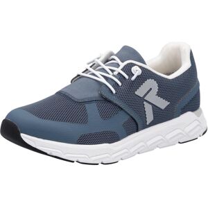 Slip-On Sneaker RIEKER SPORT "Preston", Damen, Gr. 43, blau, Nubuklederimitat, Textil, Schuhe Slip-On Sneaker, Freizeitschuh, Halbschuh, Schlupfschuh mit Gummizug Slip-On Sneaker RIEKER SPORT "Preston", Damen, Gr. 43, blau, Nubuklederimitat, Textil, Schuhe Slip-On Sneaker, Freizeitschuh, Halbschuh, Schlupfschuh mit Gummizug