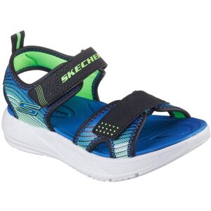 Sandale SKECHERS "MICROSPEC-SPLASH", Mädchen, Gr. 28, bunt (schwarz, limette), Lederimitat, kontrastfarbene Details, Schuhe Sandale, leichte Sandale mit Klettverschluss, Grössenschablone zum Download Sandale SKECHERS "MICROSPEC-SPLASH", Mädchen, Gr. 28, bunt (schwarz, limette), Lederimitat, kontrastfarbene Details, Schuhe Sandale, leichte Sandale mit Klettverschluss, Grössenschablone zum Download