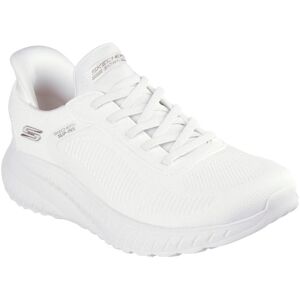 Slip-On Sneaker SKECHERS "BOBS SQUAD CHAOS-CURRENT MUSE", Damen, Gr. 42, weiss (sanftes weiß), Textil, Schuhe Slip-On Sneaker, Slipper, Freizeitschuh in veganer Verarbeitung Slip-On Sneaker SKECHERS "BOBS SQUAD CHAOS-CURRENT MUSE", Damen, Gr. 42, weiss (sanftes weiß), Textil, Schuhe Slip-On Sneaker, Slipper, Freizeitschuh in veganer Verarbeitung