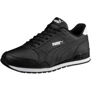 Sneaker PUMA "ST RUNNER V2 FULL L", Damen, Gr. 47, puma schwarz, puma schwarz, puma weiß, Leder, Schuhe Sneaker, mit Schnürverschluss, mit SOFTFOAM+ Dämpfungstechnologie, aus Leder Sneaker PUMA "ST RUNNER V2 FULL L", Damen, Gr. 47, puma schwarz, puma schwarz, puma weiß, Leder, Schuhe Sneaker, mit Schnürverschluss, mit SOFTFOAM+ Dämpfungstechnologie, aus Leder