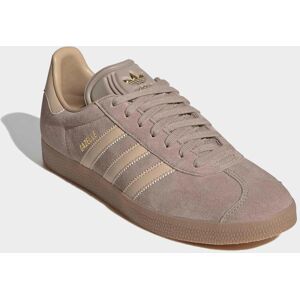 Sneaker ADIDAS ORIGINALS "GAZELLE", Herren, Gr. 39, chalky braun, magic beige, gum4, Leder, Synthetik, Schuhe Sneaker Sneaker ADIDAS ORIGINALS "GAZELLE", Herren, Gr. 39, chalky braun, magic beige, gum4, Leder, Synthetik, Schuhe Sneaker