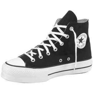 Sneaker CONVERSE "CHUCK TAYLOR ALL STAR PLATFORM CANVAS", Damen, Gr. 37,5, schwarz-weiss (schwarz, weiß), Textil, Schuhe Sneaker Sneaker CONVERSE "CHUCK TAYLOR ALL STAR PLATFORM CANVAS", Damen, Gr. 37,5, schwarz-weiss (schwarz, weiß), Textil, Schuhe Sneaker