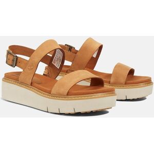Sandale TIMBERLAND "SAFARI DAWN BACKSTRAP SANDAL", Damen, Gr. 41,5, saddle, Leder, Schuhe Sandale, aus Leder Sandale TIMBERLAND "SAFARI DAWN BACKSTRAP SANDAL", Damen, Gr. 41,5, saddle, Leder, Schuhe Sandale, aus Leder