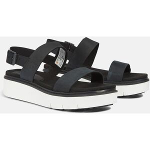 Sandale TIMBERLAND "SAFARI DAWN BACKSTRAP SANDAL", Damen, Gr. 38, jet schwarz, Leder, Schuhe Sandale, aus Leder Sandale TIMBERLAND "SAFARI DAWN BACKSTRAP SANDAL", Damen, Gr. 38, jet schwarz, Leder, Schuhe Sandale, aus Leder