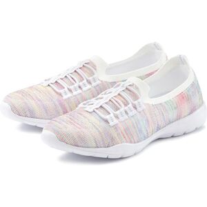 Sneaker LASCANA "Slipper, Halbschuh, Slip-On-Sneaker", Damen, Gr. 42, bunt (bunt meliert), Obermaterial: 100% Textilmaterial. Decksohle: 100% Textilmaterial. Futter: 100% Textilmaterial. Laufsohle: 100% Synthetik, mehrfarbig, meliert, Basic, Schuhe Sneake Sneaker LASCANA "Slipper, Halbschuh, Slip-On-Sneaker", Damen, Gr. 42, bunt (bunt meliert), Obermaterial: 100% Textilmaterial. Decksohle: 100% Textilmaterial. Futter: 100% Textilmaterial. Laufsohle: 100% Synthetik, mehrfarbig, meliert, Basic, Schuhe Sneake
