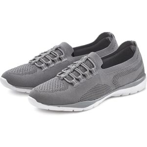 Sneaker LASCANA "Slipper, Halbschuh, Slip-On-Sneaker", Damen, Gr. 38, grau, Obermaterial: 100% Textilmaterial. Decksohle: 100% Textilmaterial. Futter: 100% Textilmaterial. Laufsohle: 100% Synthetik, unifarben, Basic, Schuhe Sneaker, aus leichtem Textil-Ma Sneaker LASCANA "Slipper, Halbschuh, Slip-On-Sneaker", Damen, Gr. 38, grau, Obermaterial: 100% Textilmaterial. Decksohle: 100% Textilmaterial. Futter: 100% Textilmaterial. Laufsohle: 100% Synthetik, unifarben, Basic, Schuhe Sneaker, aus leichtem Textil-Ma
