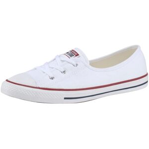 Sneaker CONVERSE "Chuck Taylor All Star Ballet Lace Ox", Damen, Gr. 37,5, weiss (optical, weiß), Textil, Schuhe Sneaker Sneaker CONVERSE "Chuck Taylor All Star Ballet Lace Ox", Damen, Gr. 37,5, weiss (optical, weiß), Textil, Schuhe Sneaker