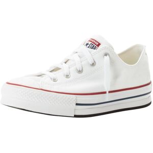 Sneaker CONVERSE "CHUCK TAYLOR ALL STAR EVA LIFT CANVAS PLATFORM", Damen, Gr. 36, weiss (weiß, garnet, navy), Textil, Schuhe Sneaker Sneaker CONVERSE "CHUCK TAYLOR ALL STAR EVA LIFT CANVAS PLATFORM", Damen, Gr. 36, weiss (weiß, garnet, navy), Textil, Schuhe Sneaker
