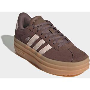 Plateausneaker ADIDAS SPORTSWEAR "VL COURT BOLD", Kinder, Gr. 38,5, braun (earth strata, wonder quartz, gum 3), Leder, Synthetik, Schuhe Plateausneaker, inspiriert vom Design des adidas gazelle bold, für Jugendliche Plateausneaker ADIDAS SPORTSWEAR "VL COURT BOLD", Kinder, Gr. 38,5, braun (earth strata, wonder quartz, gum 3), Leder, Synthetik, Schuhe Plateausneaker, inspiriert vom Design des adidas gazelle bold, für Jugendliche