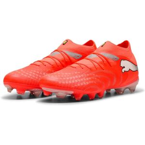 Fussballschuh PUMA "FUTURE 9 PRO FG/AG", Gr. 42,5, glowing rot, puma weiß, puma schwarz, puma silber, Synthetik, Schuhe Fussballschuh, für Rasen- und Kunstrasenplätze, mit herausnehmbarer Innensohle Fussballschuh PUMA "FUTURE 9 PRO FG/AG", Gr. 42,5, glowing rot, puma weiß, puma schwarz, puma silber, Synthetik, Schuhe Fussballschuh, für Rasen- und Kunstrasenplätze, mit herausnehmbarer Innensohle