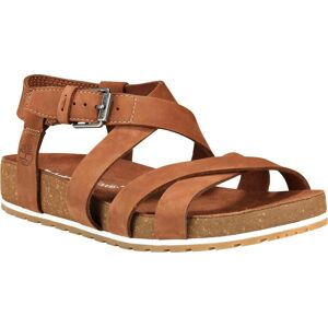 Sandale TIMBERLAND "MALIBU WAVES BACKSTRAP SANDAL", Damen, Gr. 39,5, rot (rotbraun), Leder, Schuhe Sandale, aus Leder Sandale TIMBERLAND "MALIBU WAVES BACKSTRAP SANDAL", Damen, Gr. 39,5, rot (rotbraun), Leder, Schuhe Sandale, aus Leder