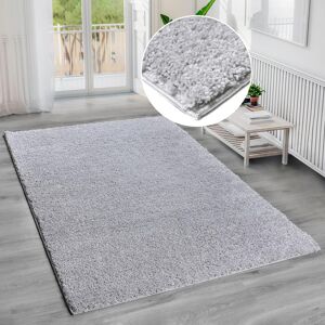 Hochflor-Teppich BRUNO BANANI "Shaggy Soft" Gr. 2, grau (hellgrau), B:70cm H:30mm L:140cm, Kunstfaser, Teppiche, Hochflor-Teppich, gewebt, Uni Farben, besonders weich und kuschelig, Kundenliebling Hochflor-Teppich BRUNO BANANI "Shaggy Soft" Gr. 2, grau (hellgrau), B:70cm H:30mm L:140cm, Kunstfaser, Teppiche, Hochflor-Teppich, gewebt, Uni Farben, besonders weich und kuschelig, Kundenliebling